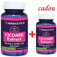 Pachet Cicoare extract 60+10cps - HERBAGETICA