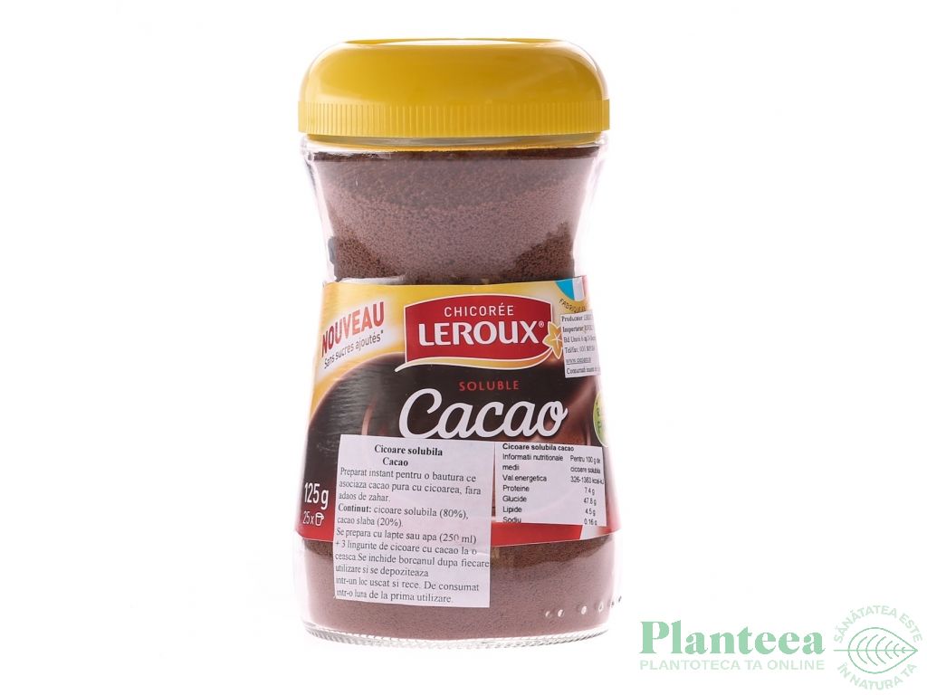 Cicoare solubila cu cacao 125g - LEROUX