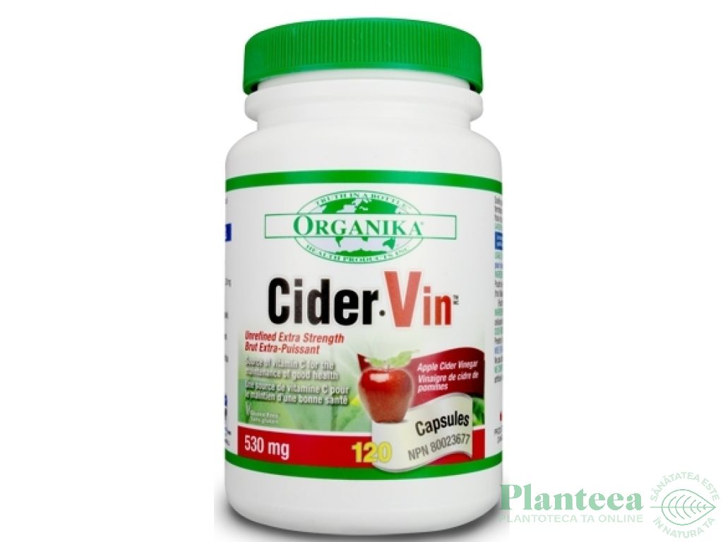 Cider Vin 120cps - ORGANIKA HEALTH