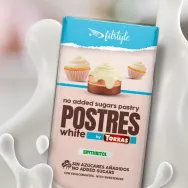 Ciocolata alba pentru prajituri eritritol stevia fara zahar fara gluten 200g - FITSTYLE