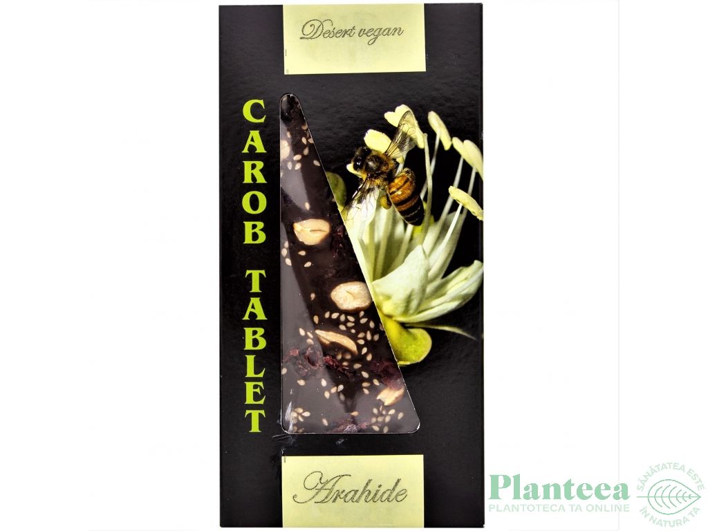 Ciocolata carobiana arahide 100g - FITO FITT
