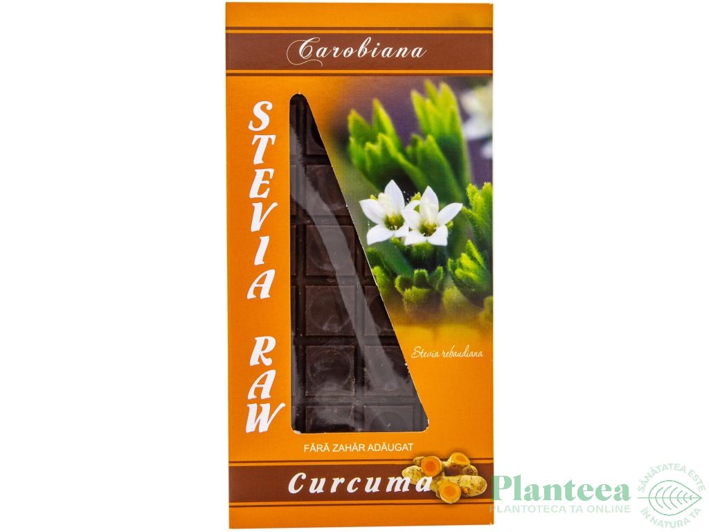 Ciocolata carobiana curcuma 100g - FITO FITT