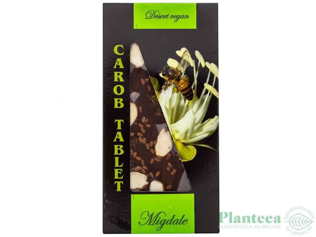 Ciocolata carobiana migdale 100g - FITO FITT