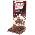 Ciocolata lapte cu alune fara zahar fara gluten 75g - TORRAS
