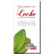 Ciocolata lapte stevia 100g - SOLE
