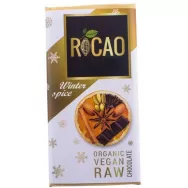 Ciocolata neagra 70% winter spice eco 27g - ROCAO