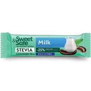 Ciocolata lapte cu quinoa cocos stevia 25g - SWEET&SAFE