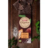 Ciocolata neagra 70%cacao sare mare fara gluten bio 100g - TORRAS
