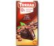 Ciocolata neagra 54%cacao cafea fara zahar fara gluten 75g - TORRAS