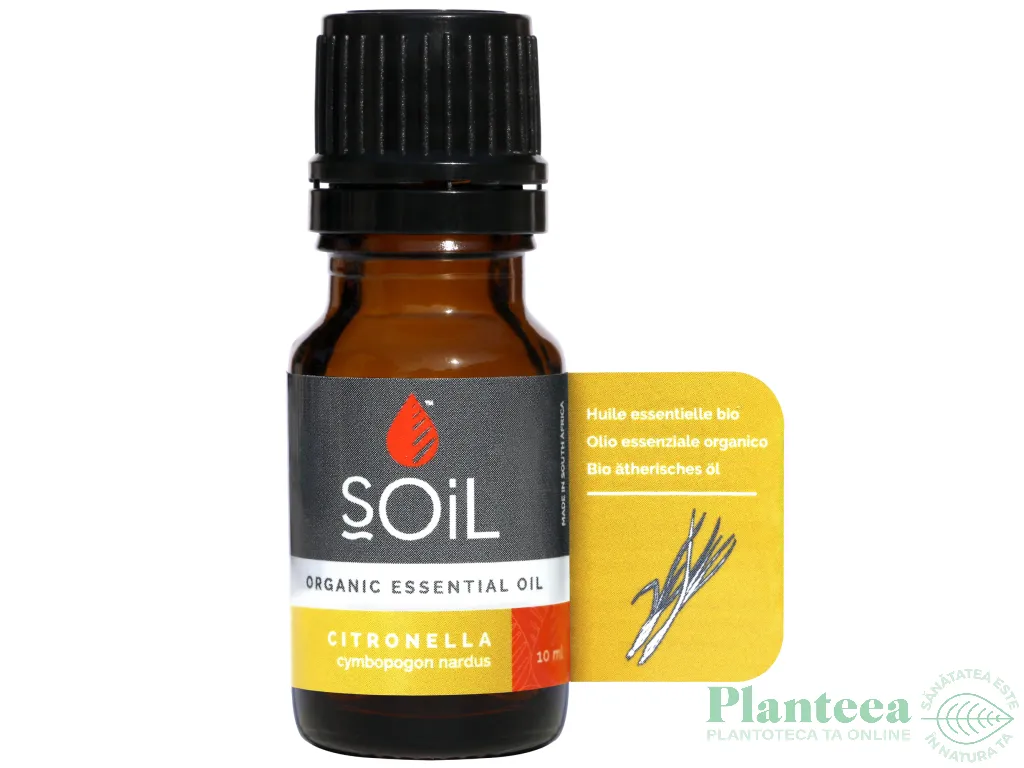 Ulei esential citronella organic 10ml - SOiL