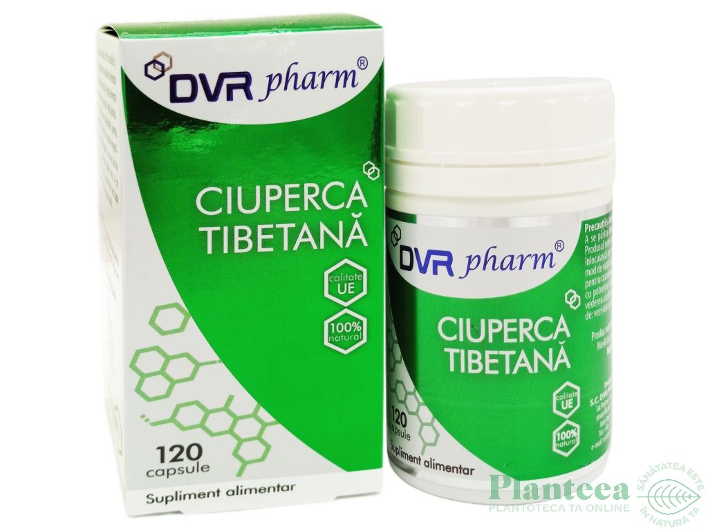 Ciuperca tibetana 120cps - DVR PHARM