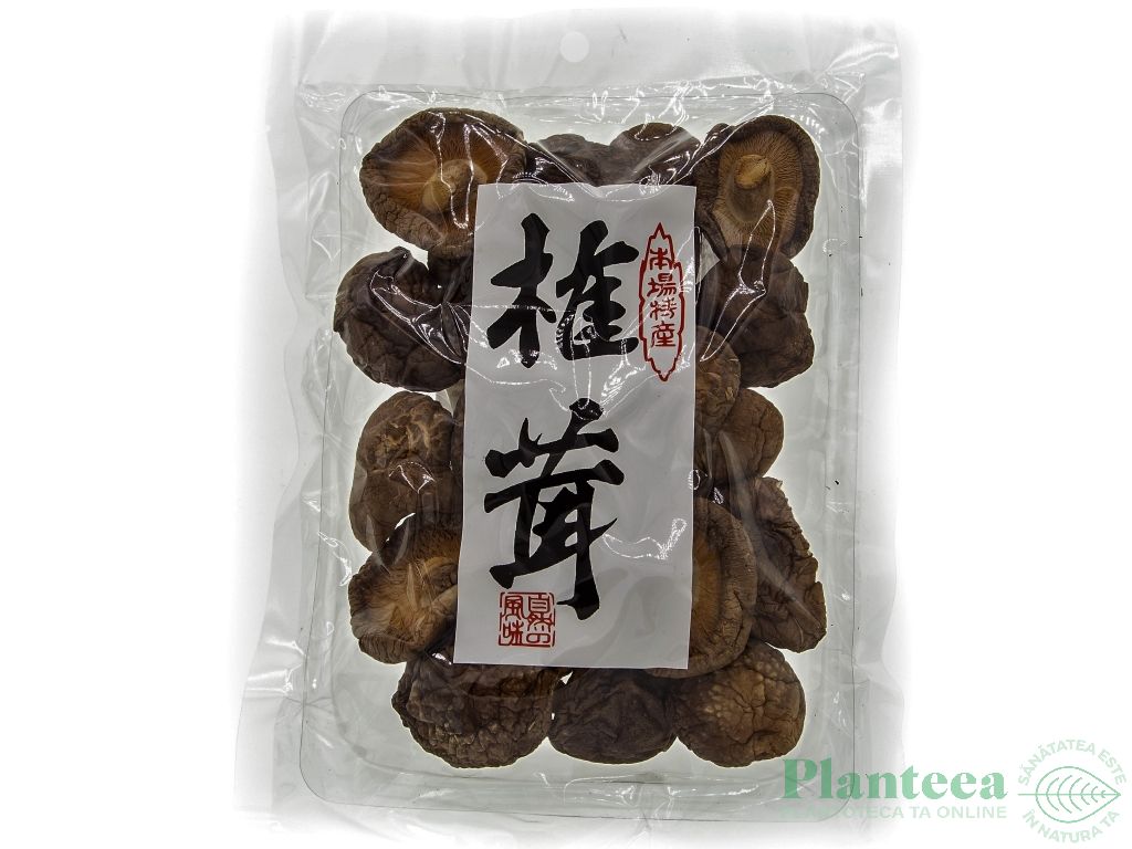 Ciuperci shiitake fara picior uscate 50g - MOUNTAINS