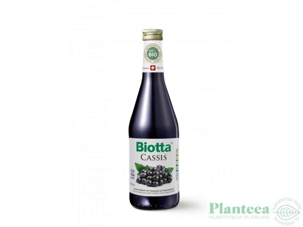 Suc coacaze negre eco 500ml - BIOTTA