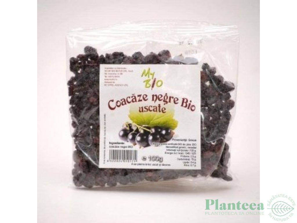 Coacaze uscate eco 100g - MY BIO