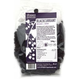 Coacaze negre uscate eco 150g - DRAGON SUPERFOODS