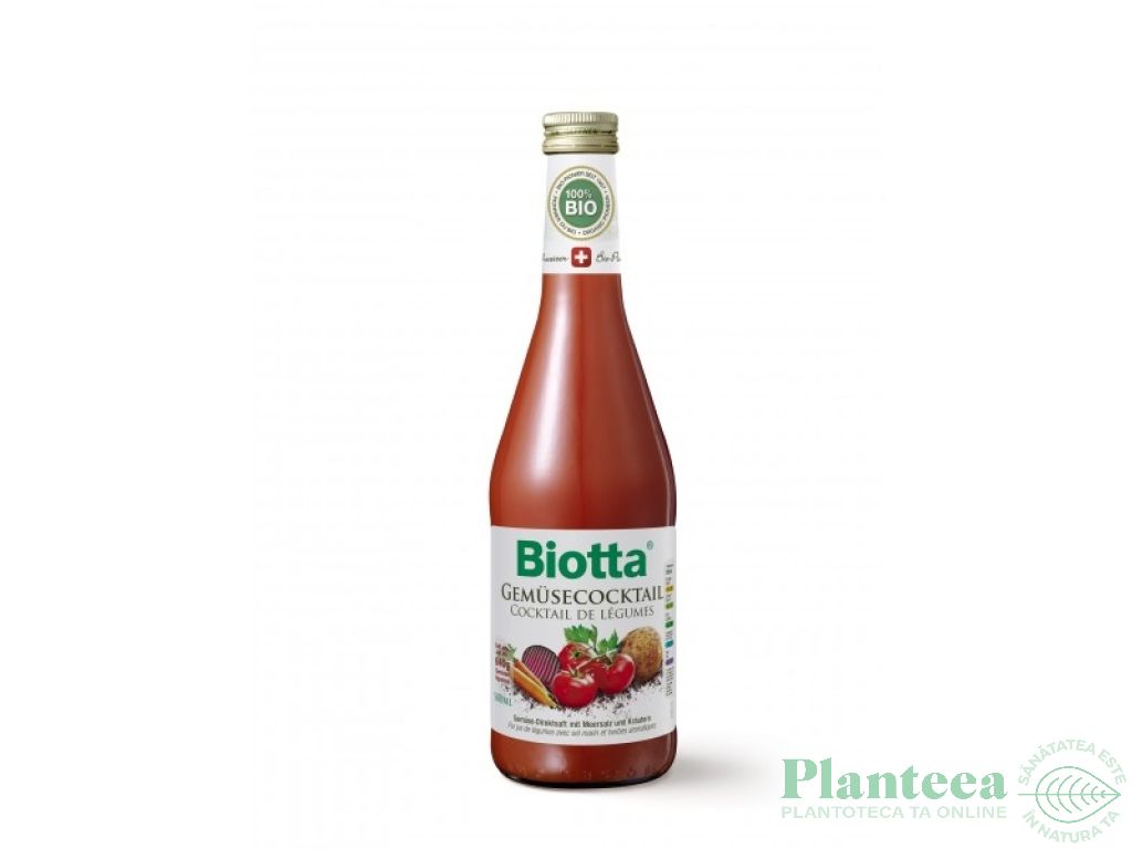 Suc legume cocktail eco 500ml - BIOTTA