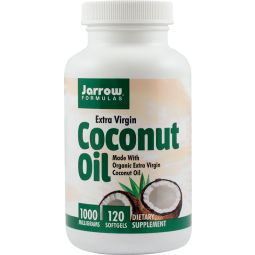 Coconut oil extra virgin 1000mg 120cps - JARROW FORMULAS