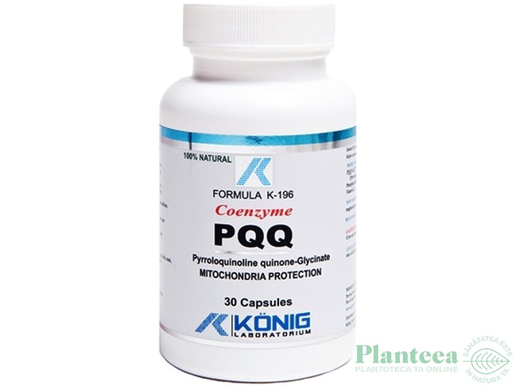 Coenzima PQQ 15mg 30cps - KONIG