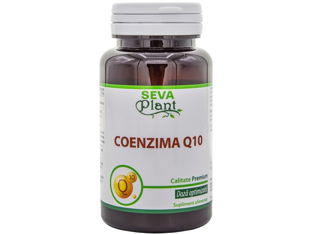 Coenzima Q10 120mg 60cp - SEVA PLANT