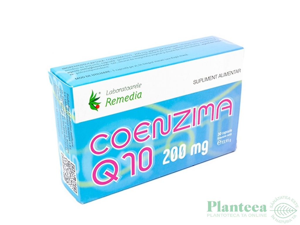 Coenzima Q10 200mg 30cps - REMEDIA