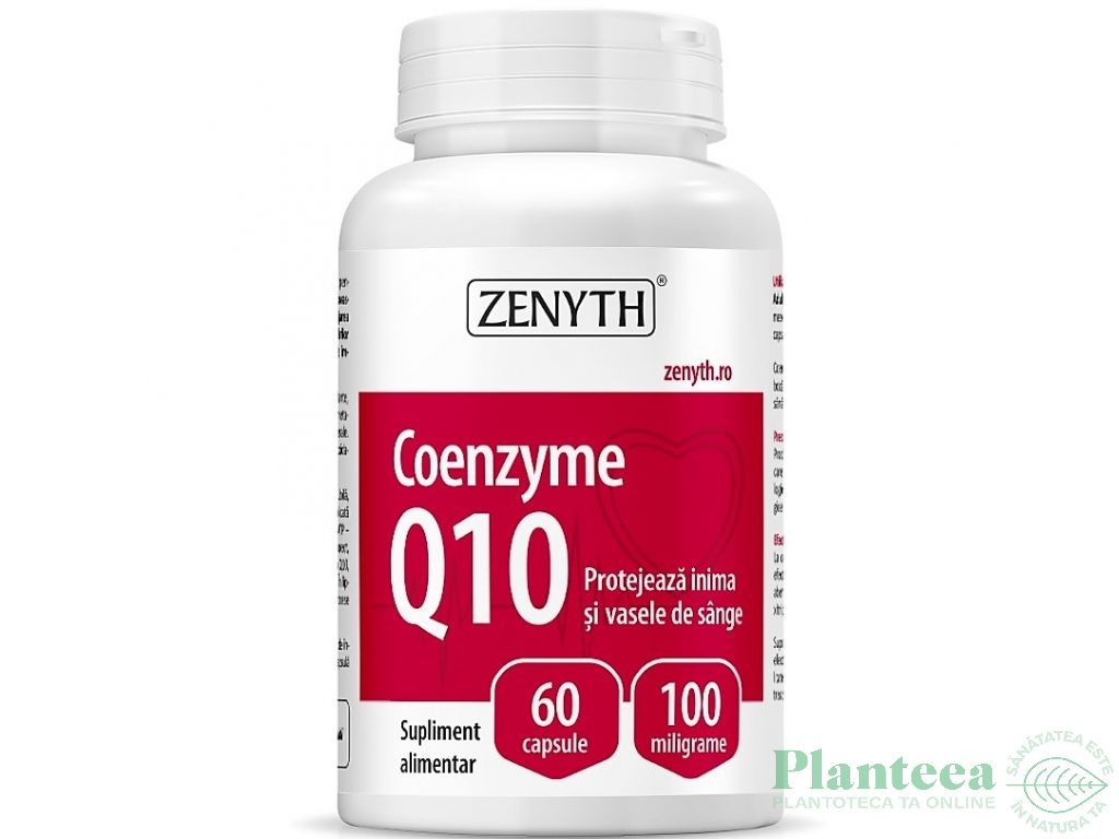 Coenzima Q10 100mg 60cps - ZENYTH