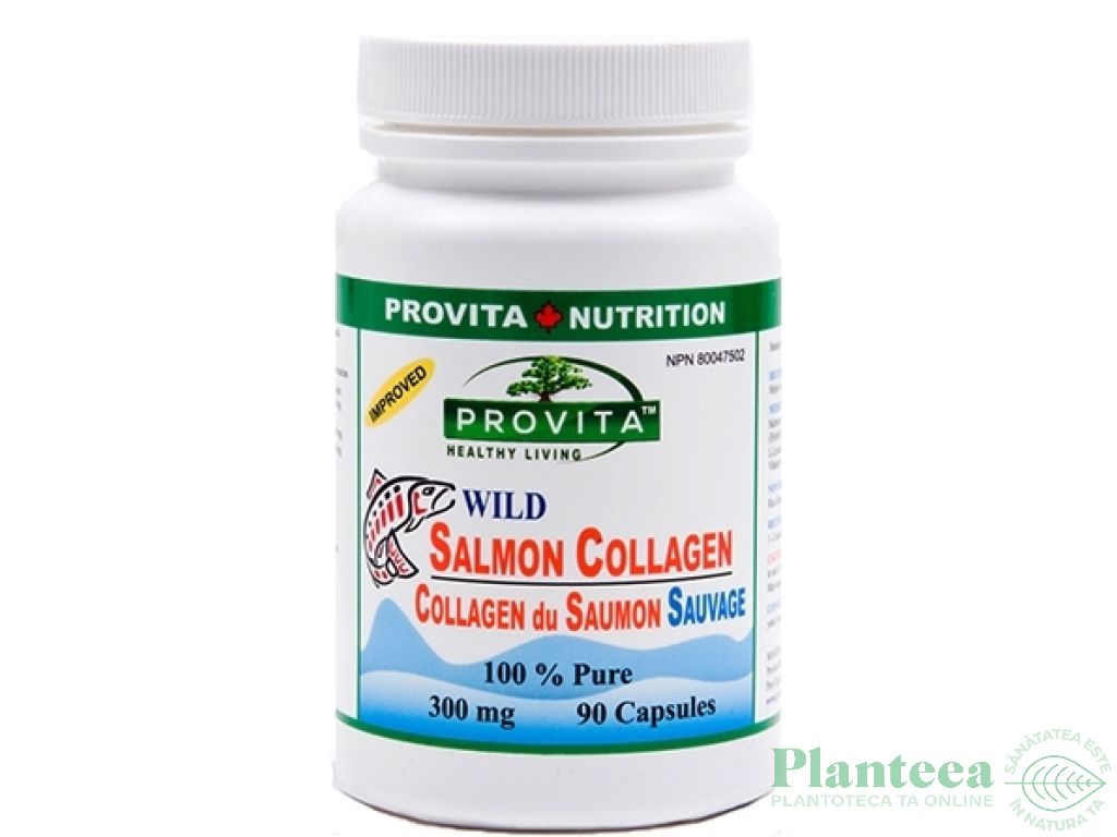 Colagen pur somon salbatic 90cps - PROVITA NUTRITION