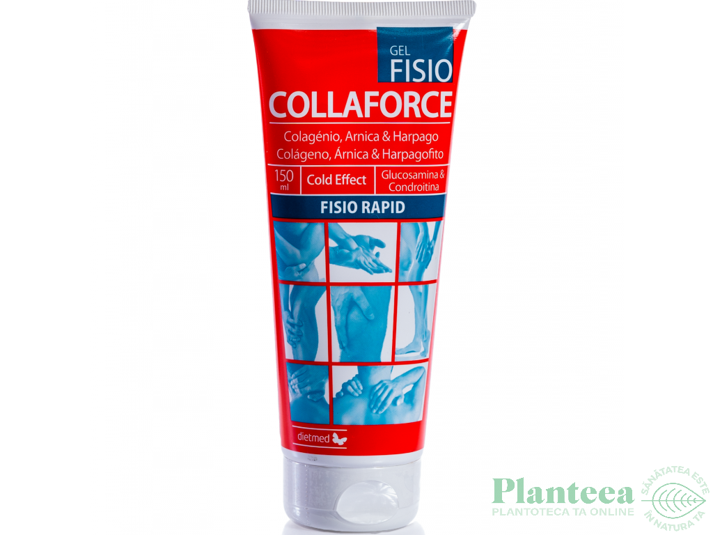 Gel dureri articulatii Collaforce Fisio 150ml - DIETMED