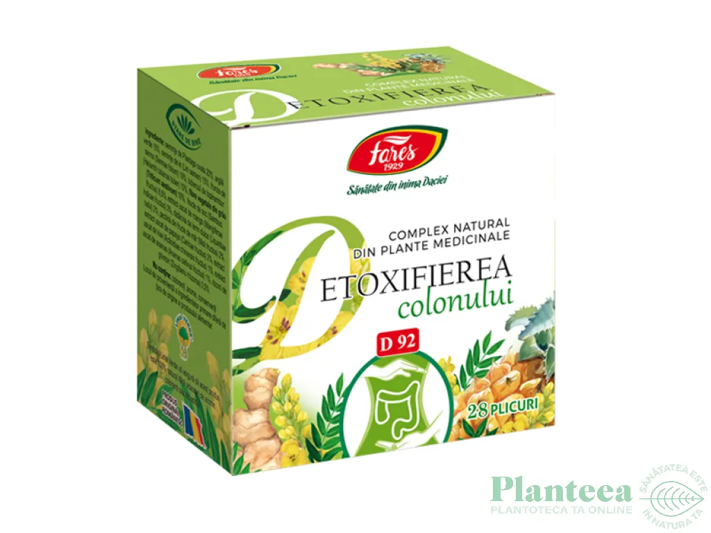 Complex Detoxifierea Colonului 28pl - FARES