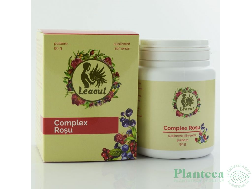 Complex rosu pulbere 90g - LEACUL