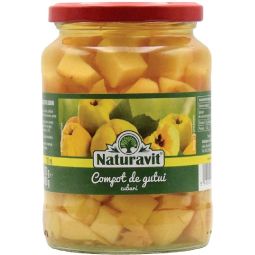 Compot gutui cuburi 720ml - NATURAVIT