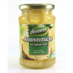 Compot ananas bucati eco 685g - DENNREE