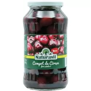 Compot cirese fara samburi 720ml - NATURAVIT