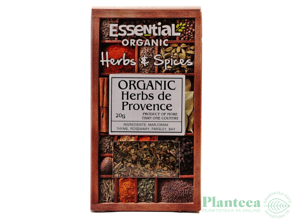Condimente ierburi provence bio 20g - ESSENTIAL ORGANIC