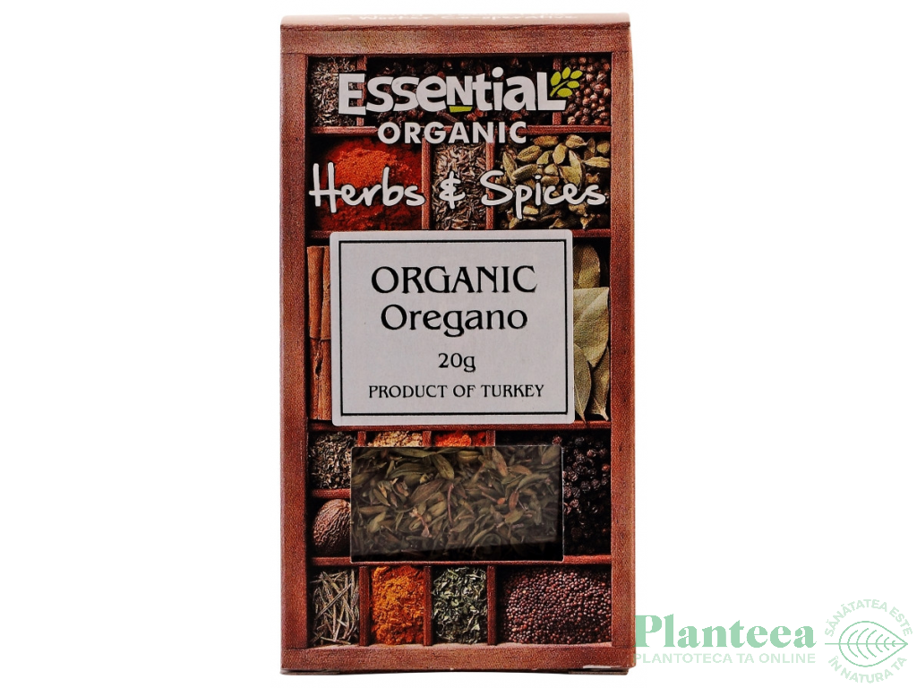 Condiment oregano bio 20g - ESSENTIAL ORGANIC