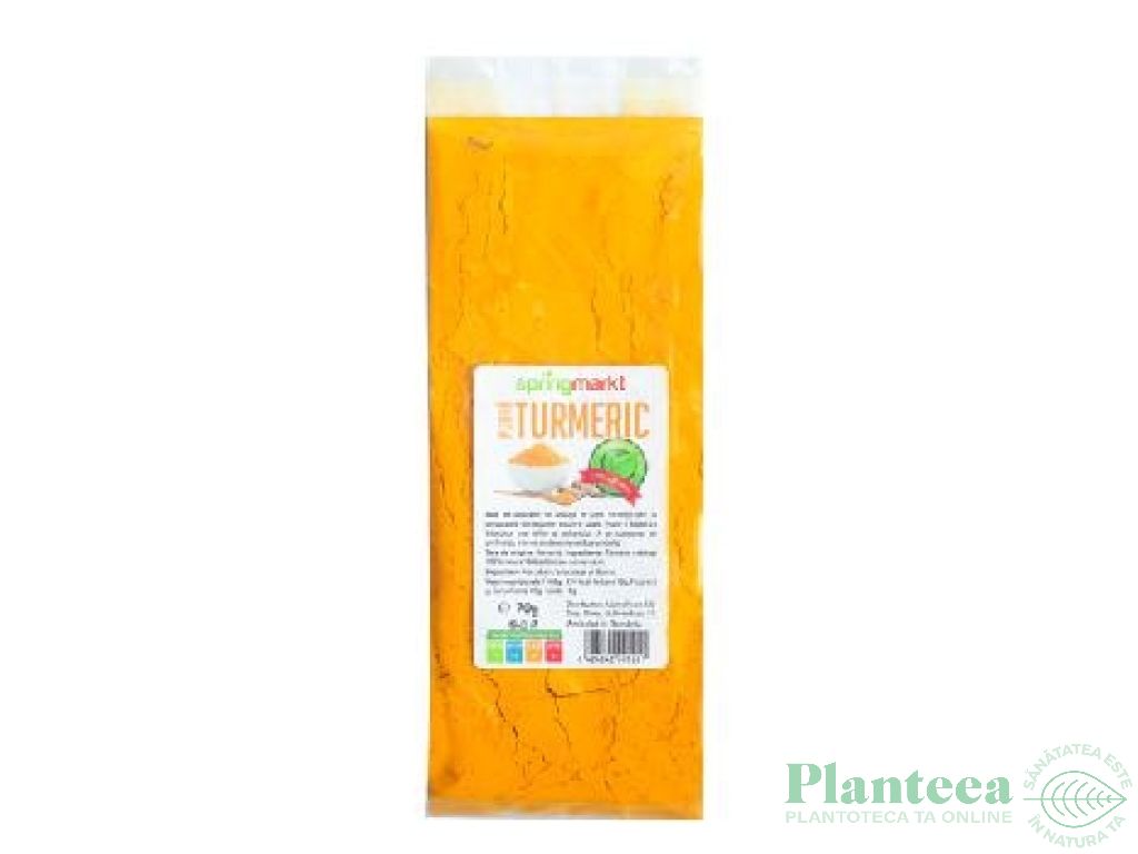 Condiment turmeric macinat 70g - SPRINGMARKT