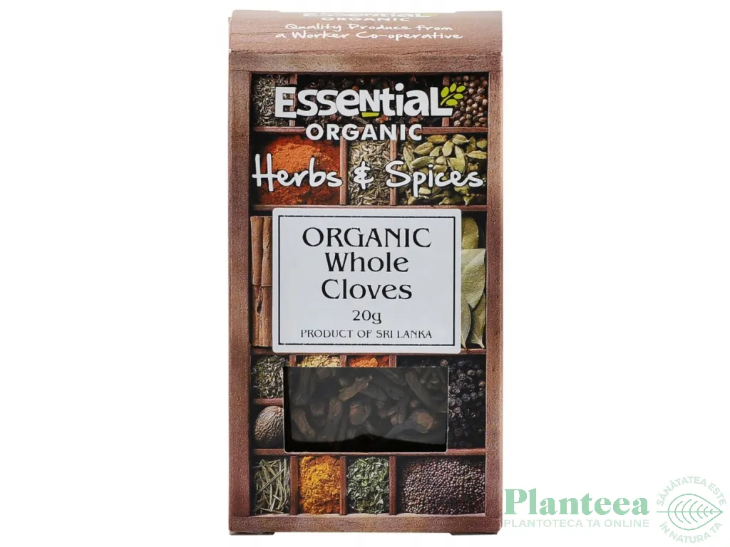 Condiment cuisoare intregi eco 30g - ESSENTIAL ORGANIC