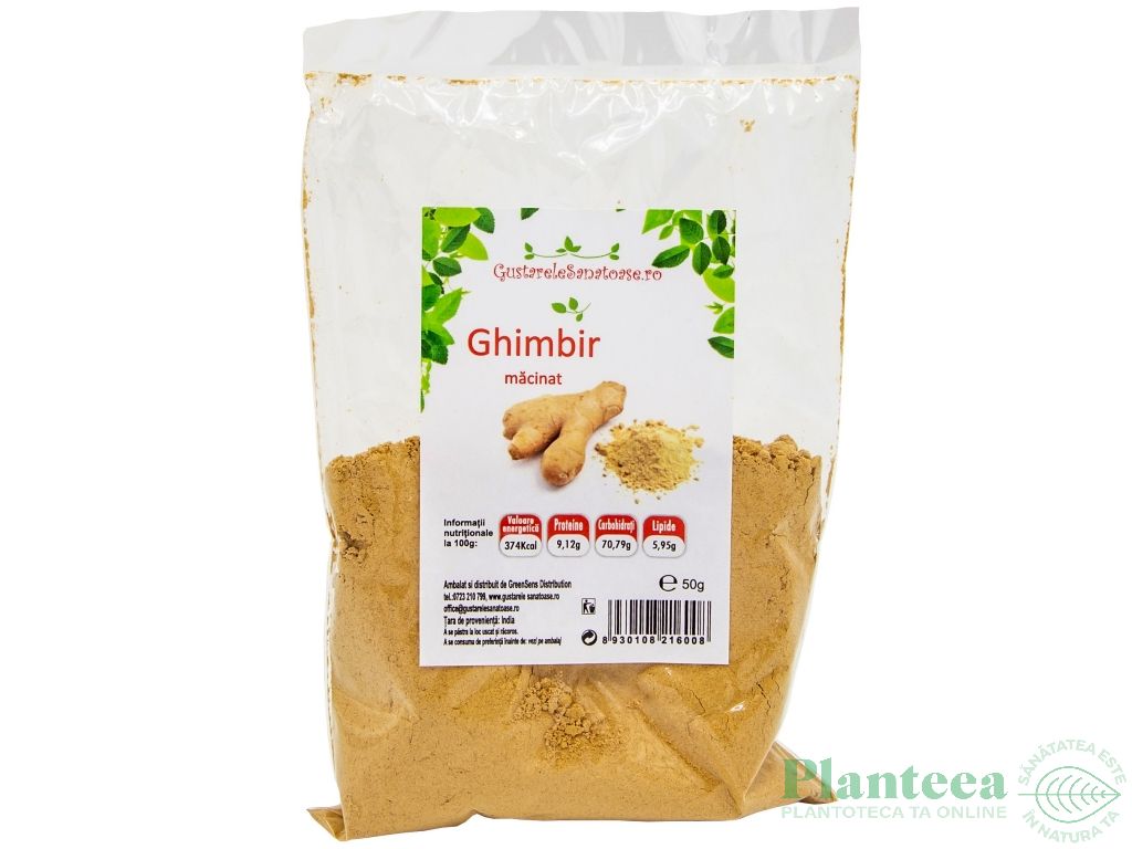 Condiment ghimbir macinat 50g - GREEN SENSE