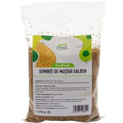 Condiment mustar galben boabe 250g - SEVA FOOD