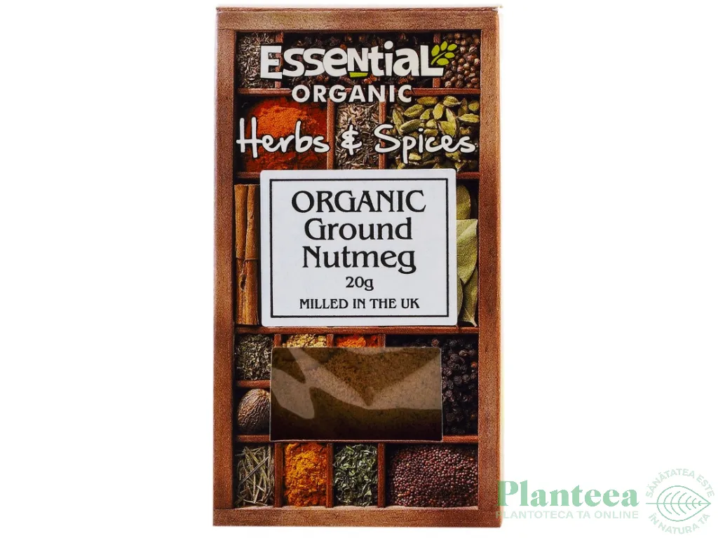 Condiment nucsoara macinata bio 25g - ESSENTIAL ORGANIC
