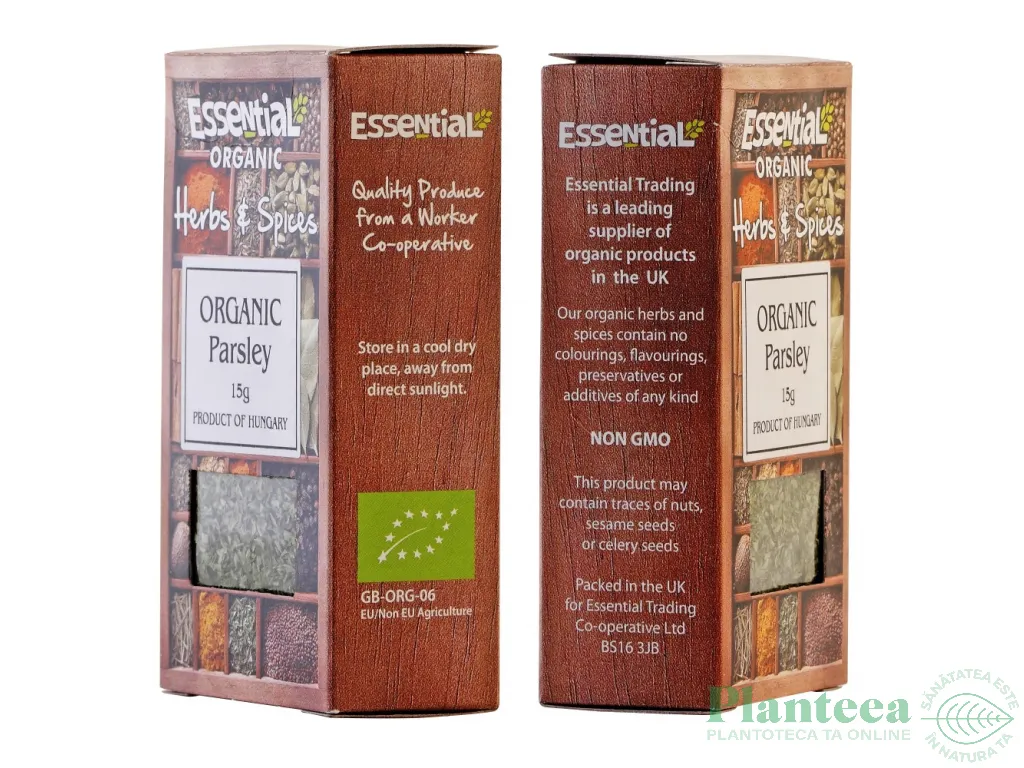 Condiment patrunjel eco 15g - ESSENTIAL ORGANIC