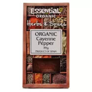 Condiment piper cayenne macinat eco 35g - ESSENTIAL ORGANIC