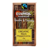 Condiment piper negru boabe eco 30g - ESSENTIAL ORGANIC