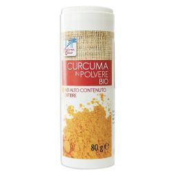 Condiment turmeric macinat eco 80g - LA FINESTRA SUL CIELO