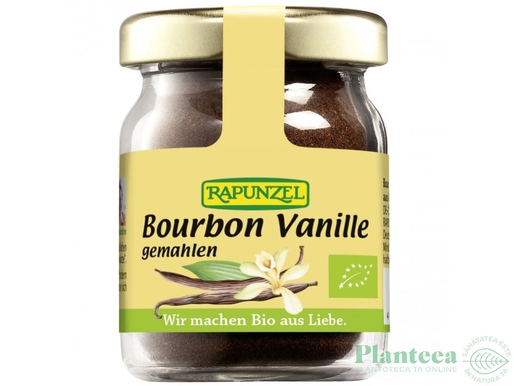 Condiment vanilie bourbon macinata eco 15g - RAPUNZEL