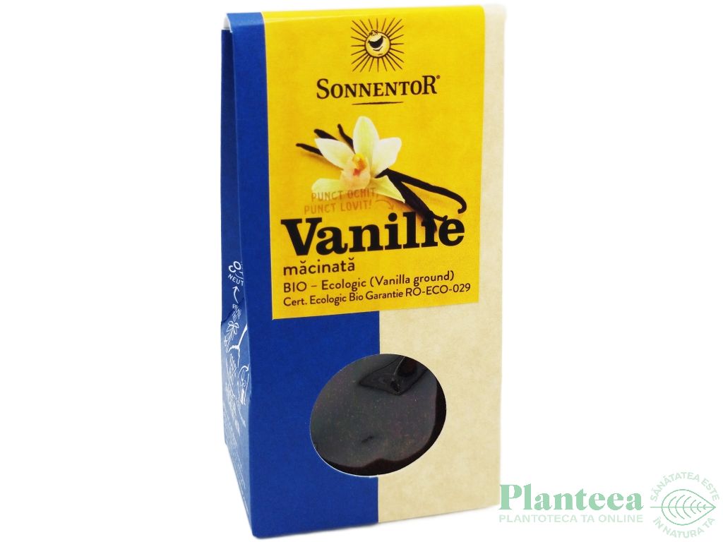 Condiment vanilie bourbon macinata eco 10g - SONNENTOR