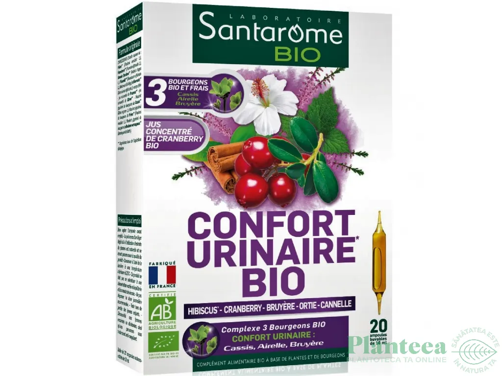 Confort urinar Bio 20fl - SANTAROME