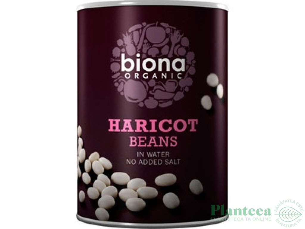 Conserva fasole alba haricot 400g - BIONA