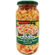 Conserva fasole alba fiarta legume porumb 580ml - NATURAVIT