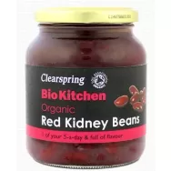 Conserva fasole rosie kidney 350g - CLEARSPRING