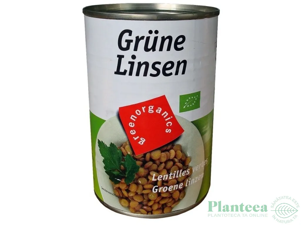 Conserva linte verde eco 400g - GREEN ORGANICS